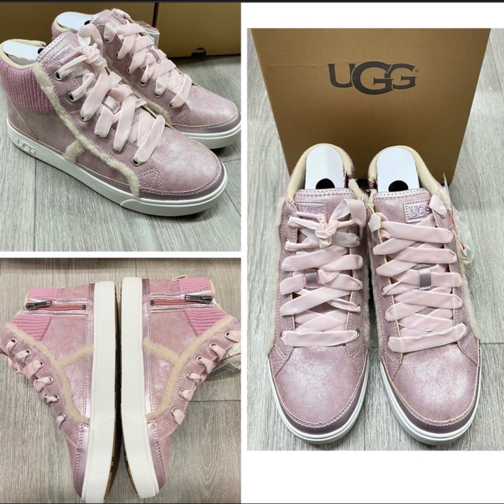 BRAND NEW  UGG Addie Sneakers In pink size 6